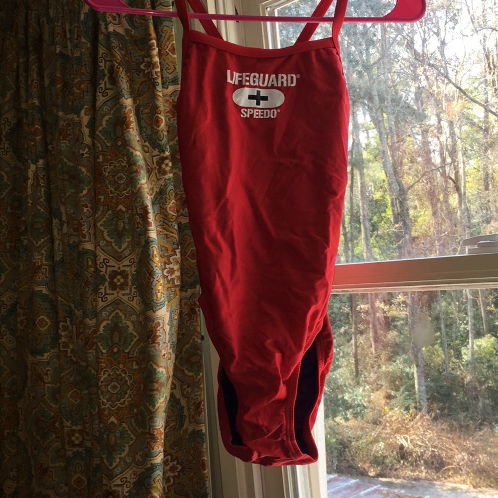 Speedo lifeguard swimsuit // size 30.